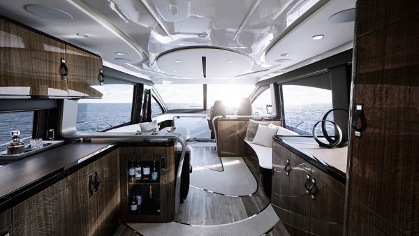 Intérieur du yacht LY680 Lexus