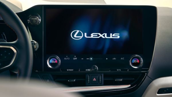 A man opening the Lexus NX's sunroof 