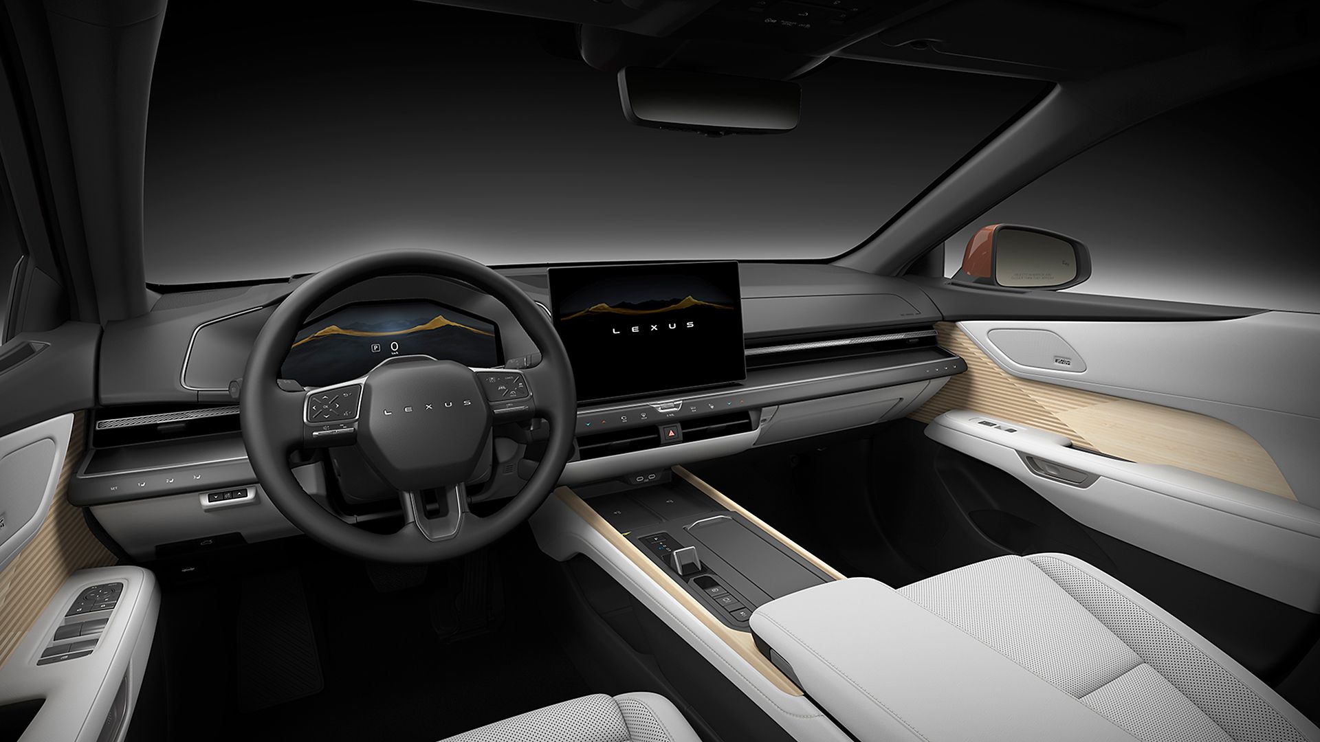 A drivers perspective of the all-new Lexus ES's interior