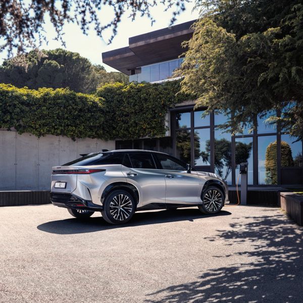 Lexus RZ tijdens ABM AMRO tournooi