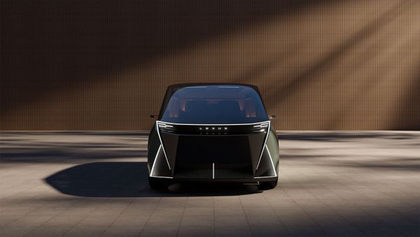 Front view of the LS Concept car