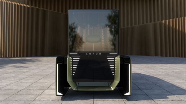 The autonomous single-person vehicle exterior
