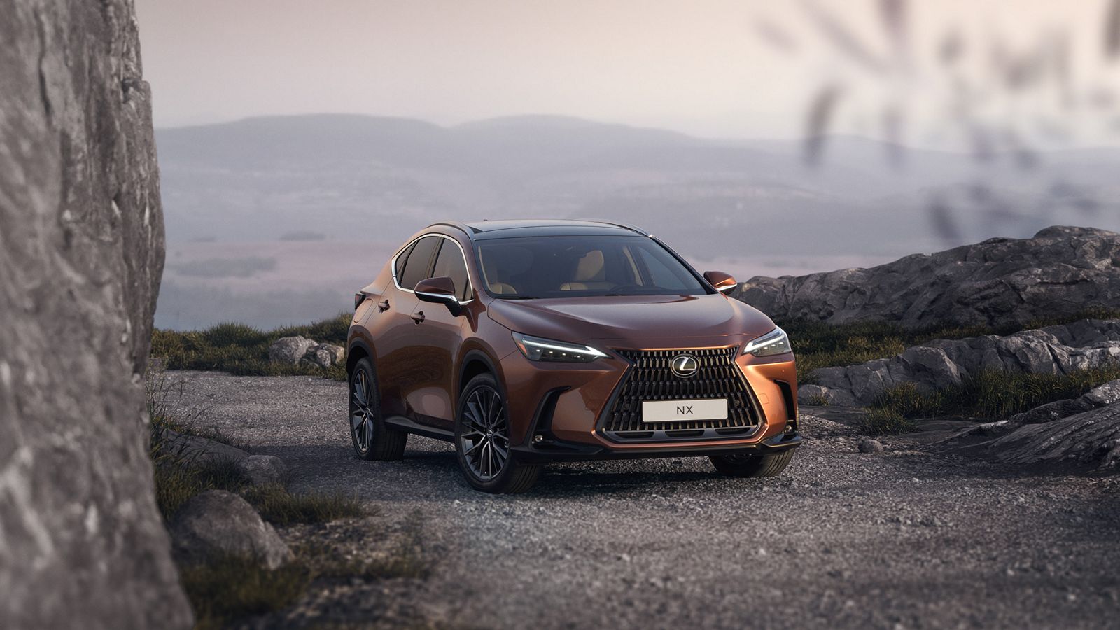 Rannajoonele pargitud Lexus NX