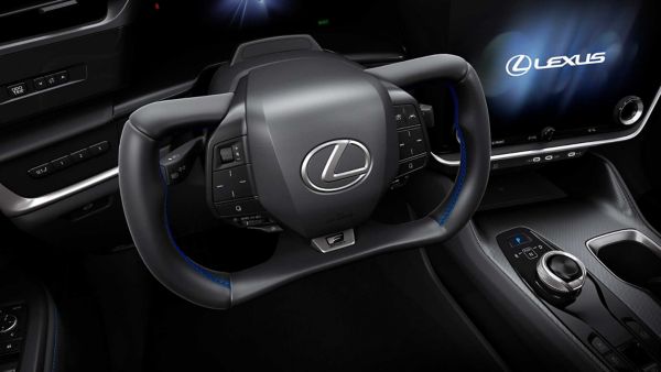 Lexus RZ steer-by-wire systeem