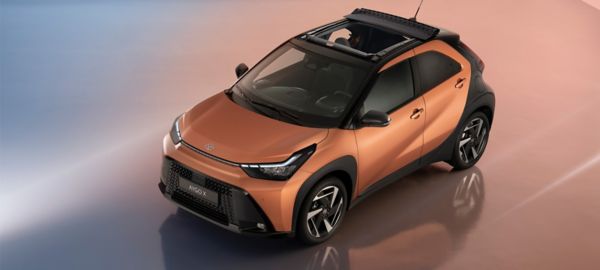 a vadonatúj Toyota Aygo X