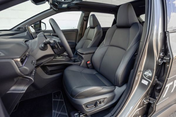 Vista do condutor do novo bZ4X