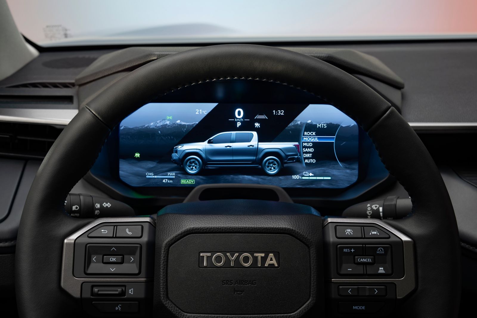 Interni nuovo Toyota Hilux