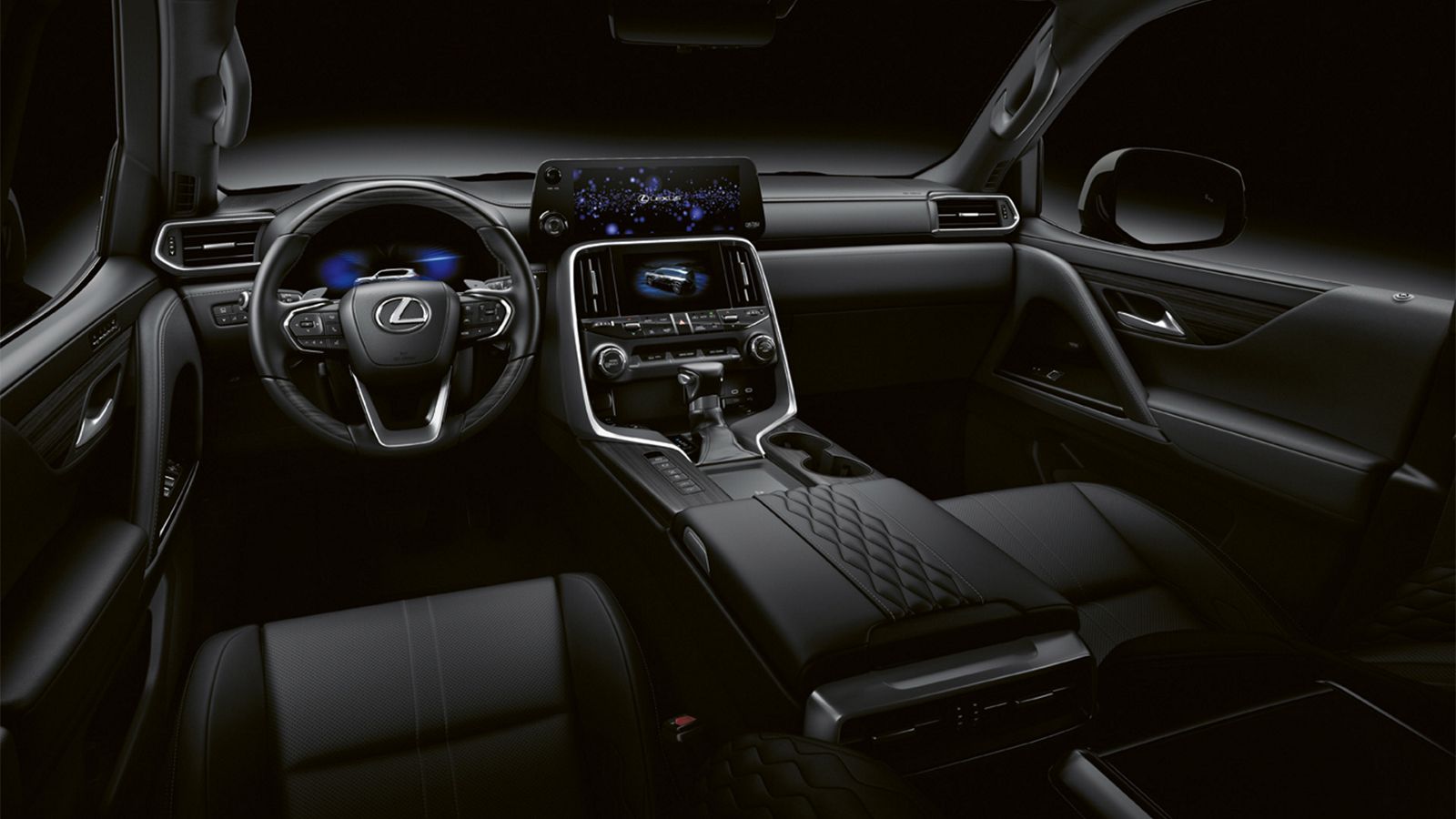 Lexus LX drivers cockpit