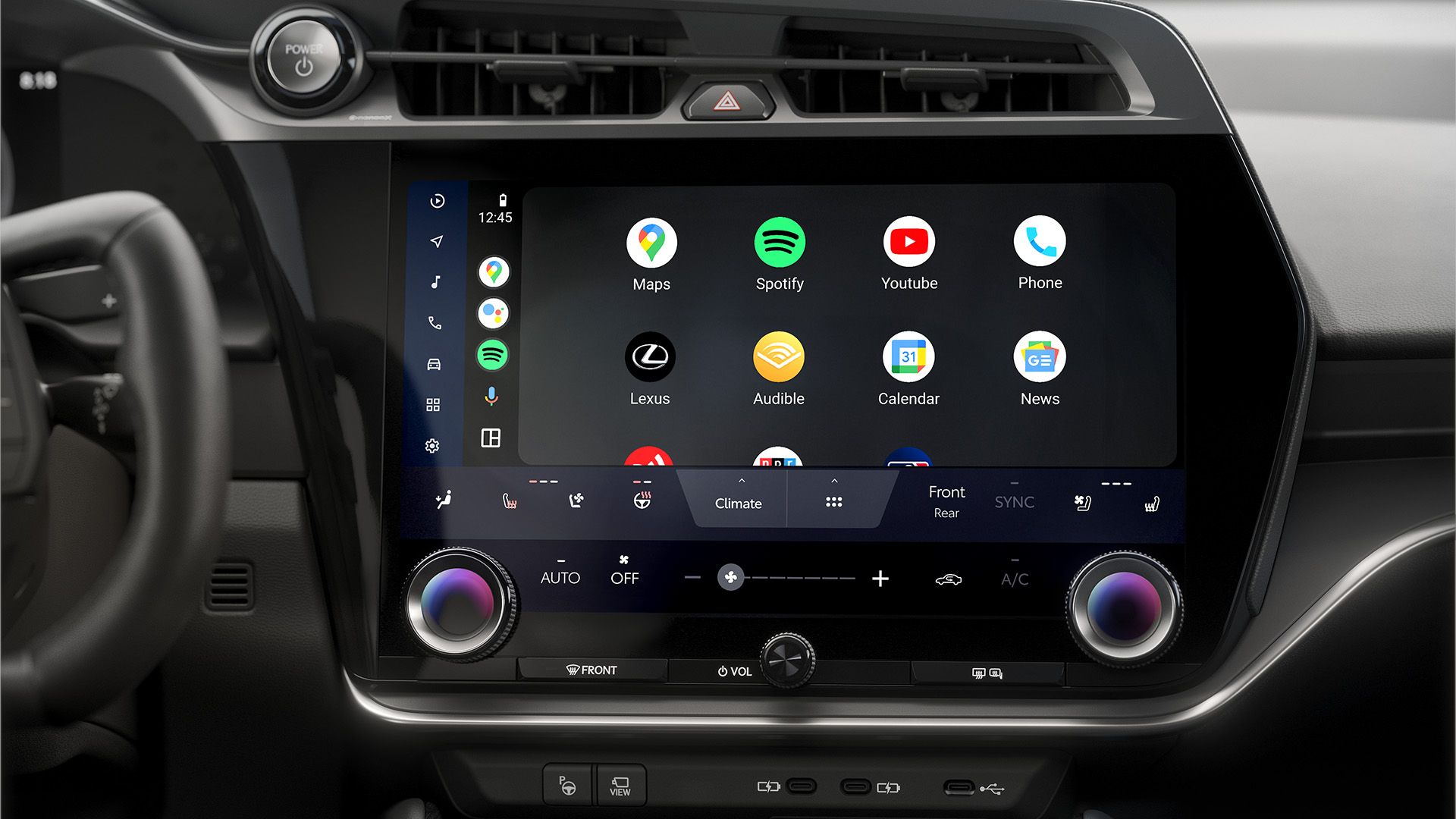 Ecrã tátil multimédia Lexus