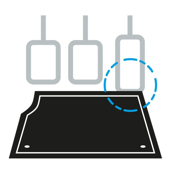 Lexus floor mat safety icon