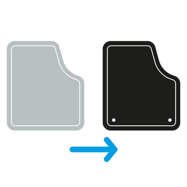 Lexus floor mat safety icon