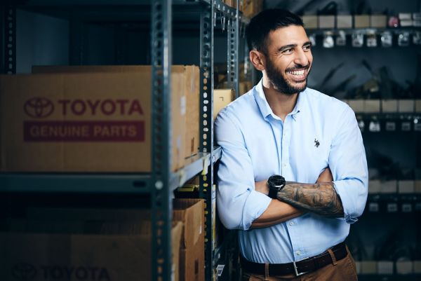 Toyota Parts and Accessories team member