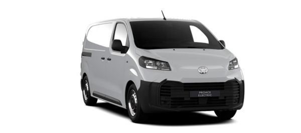 Vooraanzicht van een Proace Electric