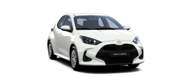 Vooraanzicht van een Yaris