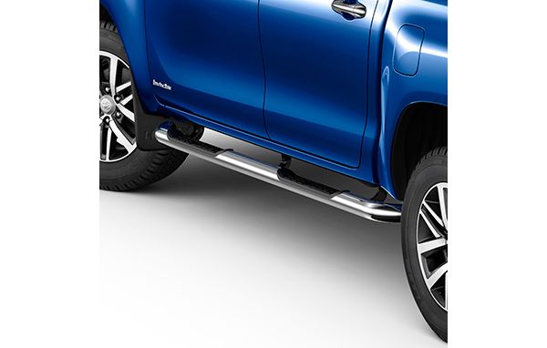 Detailansicht einer Einstiegshilfe für den Toyota Pickup 