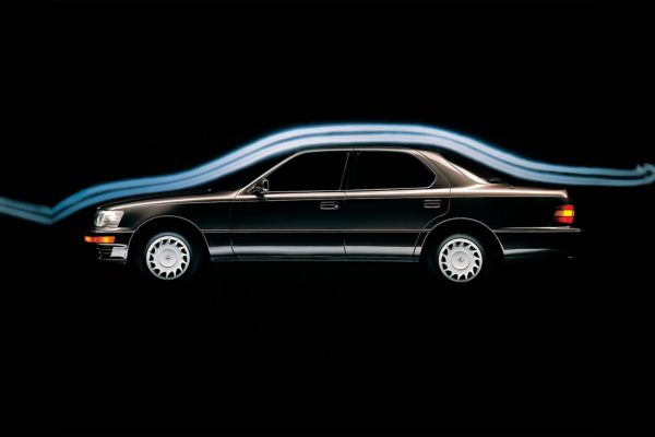 lexus, ls 400, exterieur, zijkant