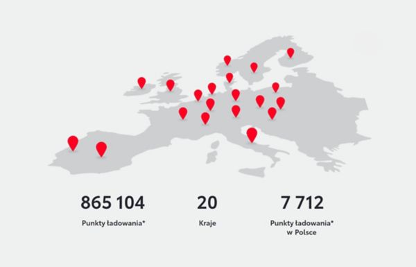 Mapa punktów ładownia