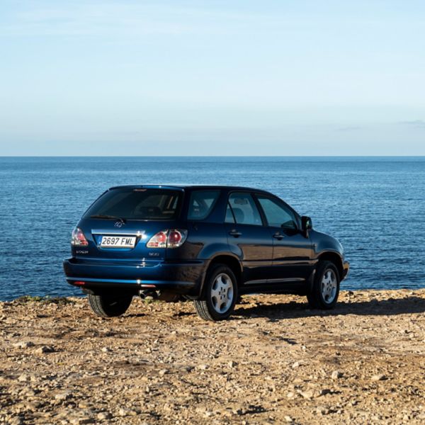 lexus, rx 300, exterieur, driekwart, rechtsachter