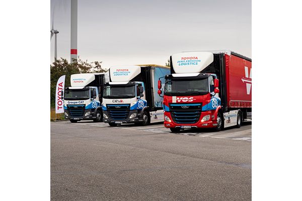 Wodorowe ciężarówki w europejskiej logistyce Toyoty pokonały 80 tysięcy kilometrów