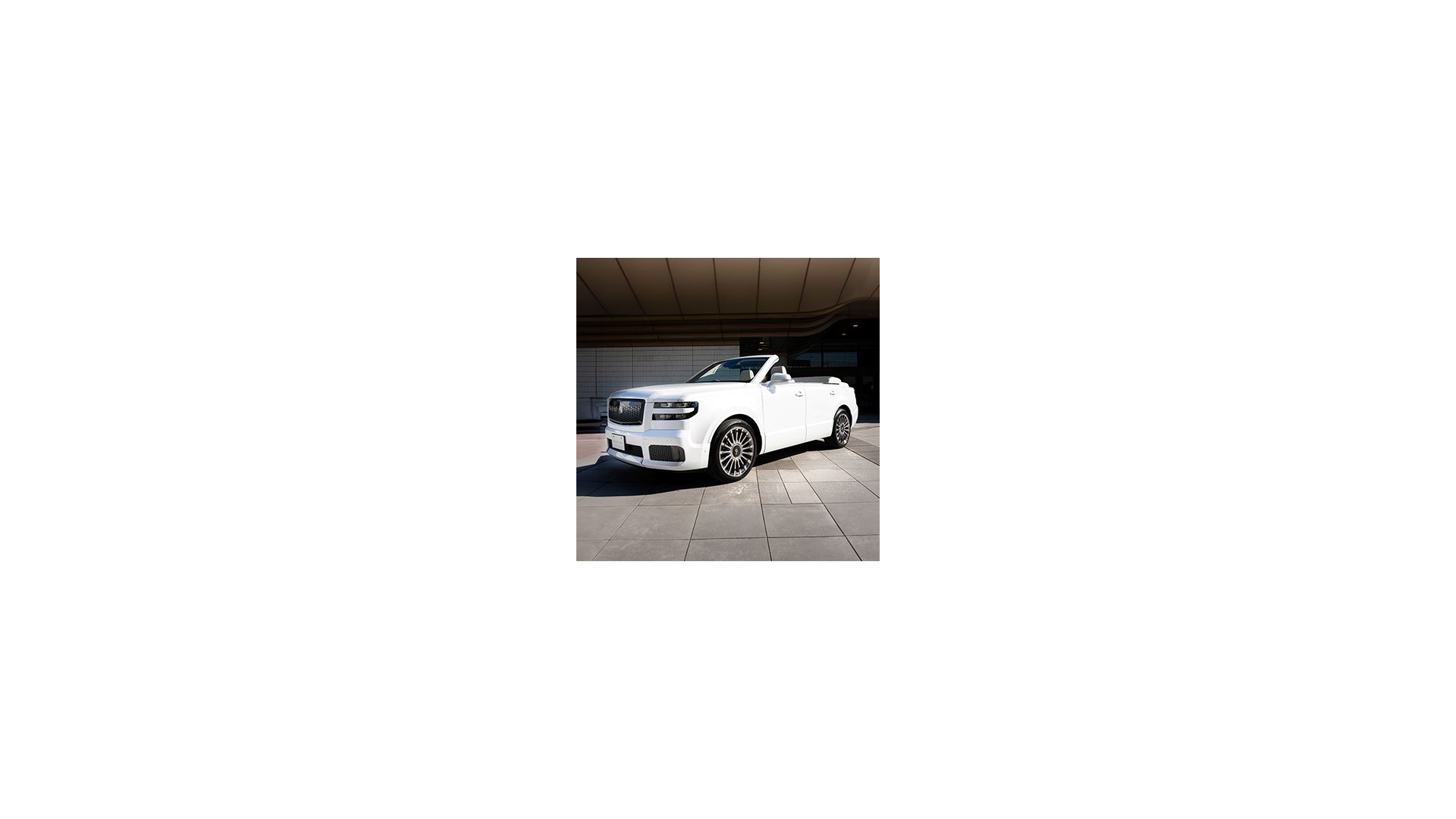 Toyota Marki - Toyota Century w wersji kabriolet | Wersja