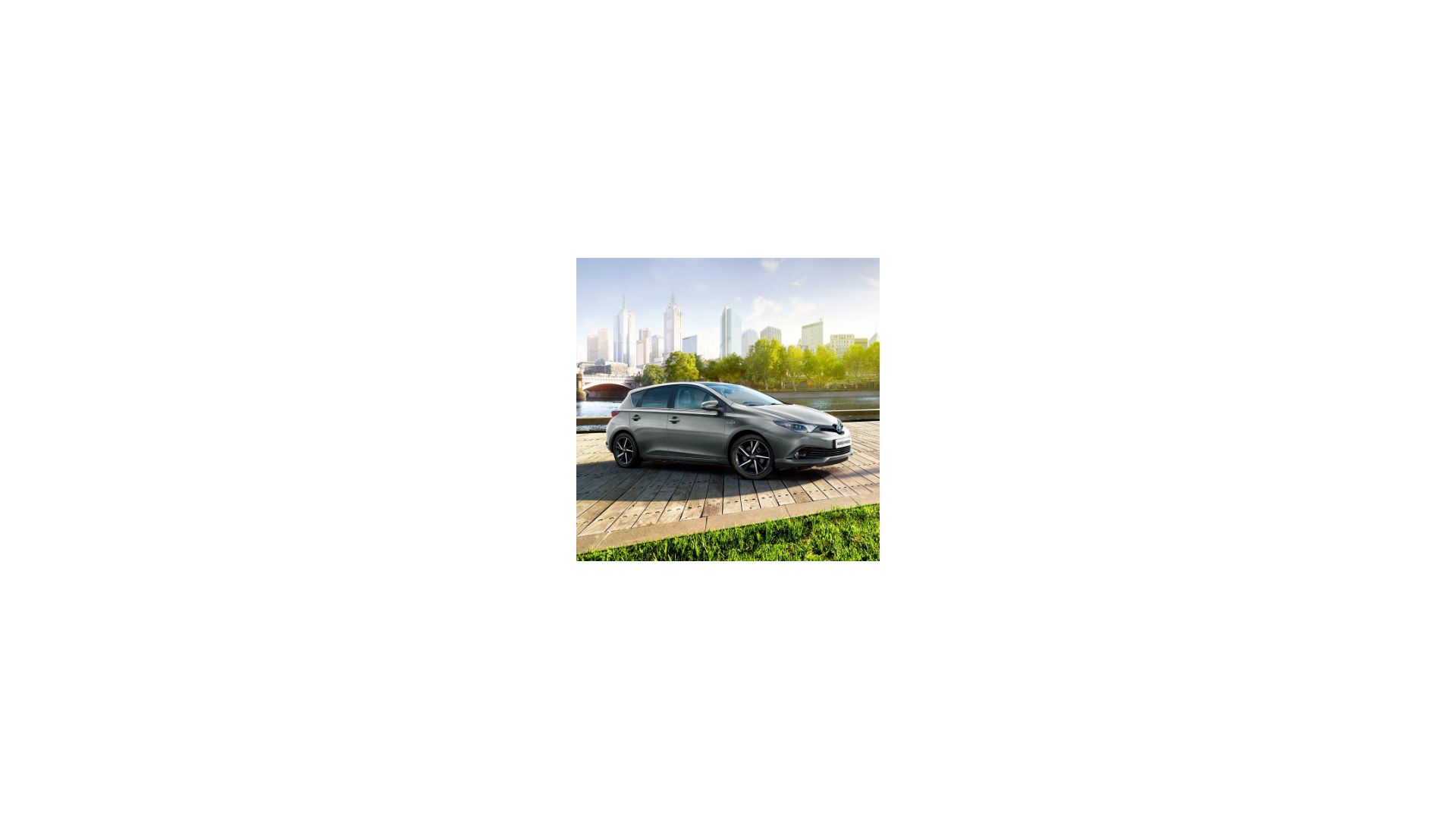 Schne Toyota Hybrid Auris Bildnull