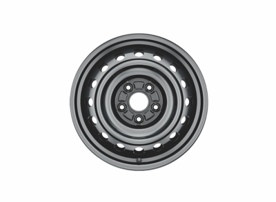 Stříbrné lité kolo automobilu