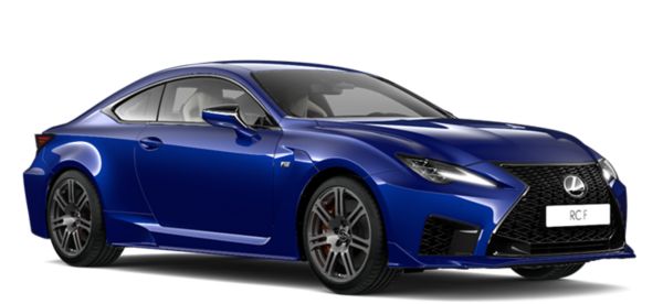 Profil boczny Lexusa RC-F