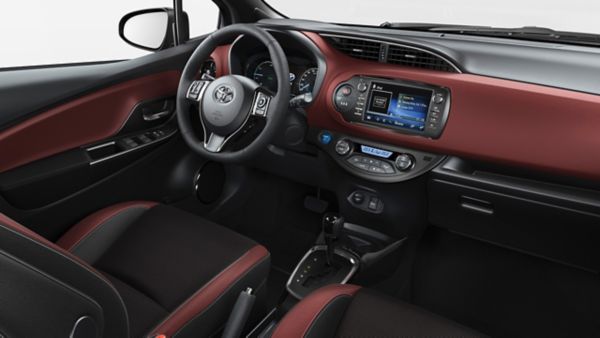 Toyota Yaris inside view