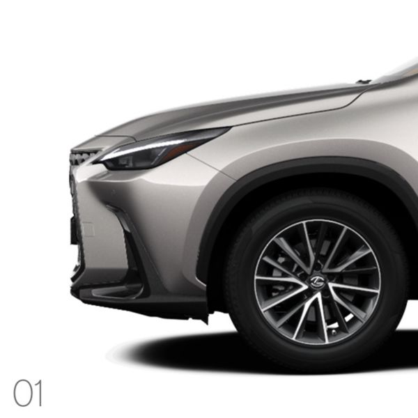 Przednia część samochodu Lexus