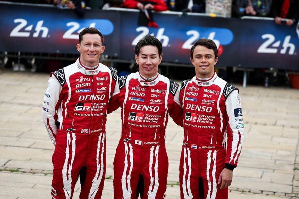 Equipa Toyota em Le Mans