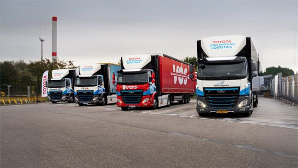 Wodorowe ciężarówki w europejskiej logistyce Toyoty pokonały 80 tysięcy kilometrów