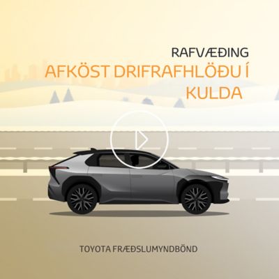 Hvernig má bæta skilvirkni rafhlöðu Toyota rafmagnsbíl (BEV) í köldu veðri?
