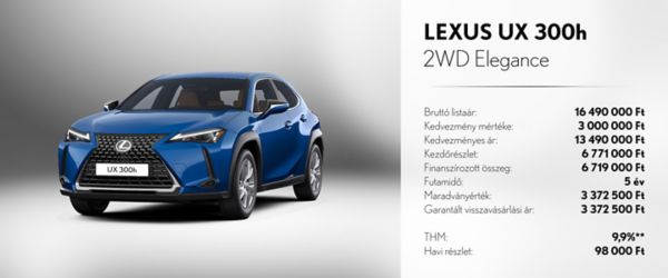 LEXUS PRIVILEGE MINTASZÁMÍTÁS!