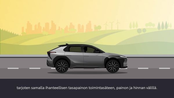 Sähköauton akku ja toimintamatka