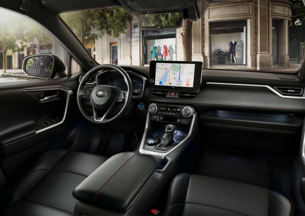 Interieur van de RAV4