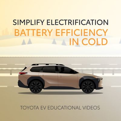 Battery efficiency in cold weather