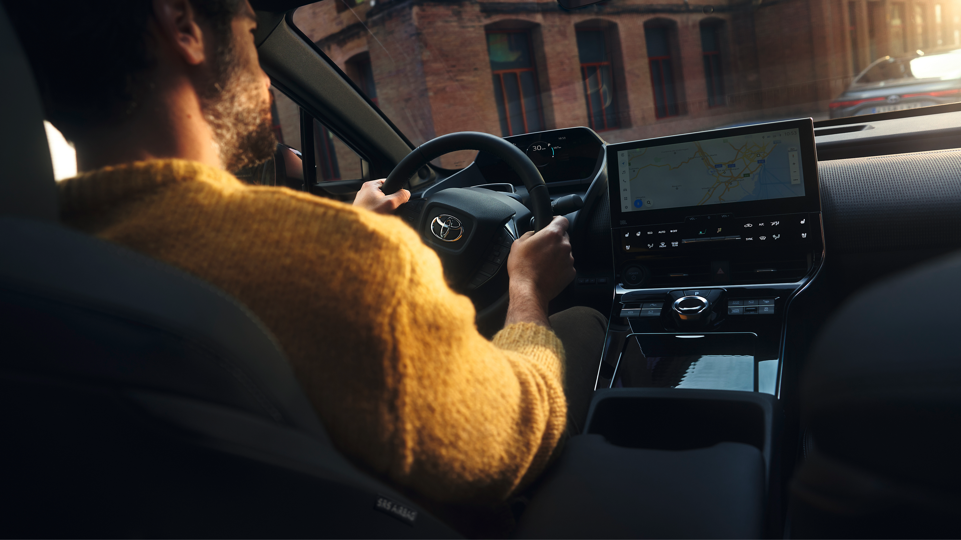 The Toyota bZ4X’s intuitive digital cockpit 