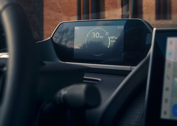 Digitální přístroje Toyoty bZ4X