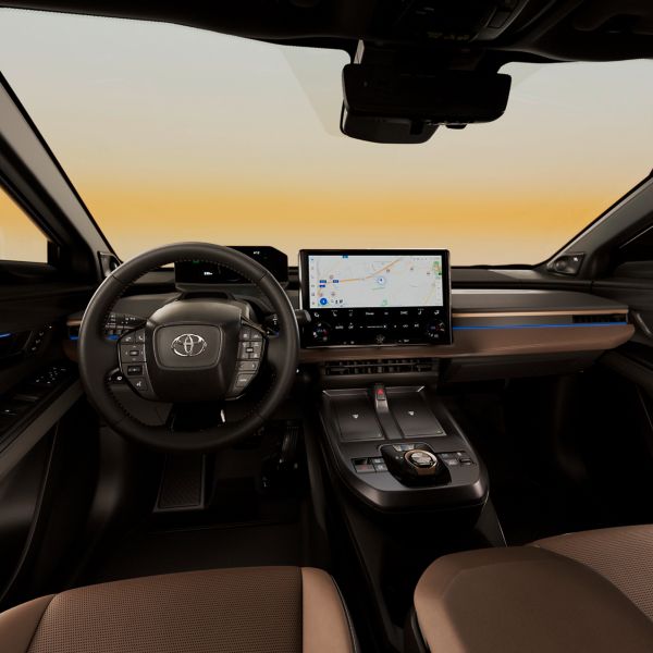 bZ4X Touring’s hi-tech dashboard