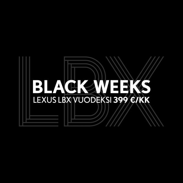 Lexus Black Weeks