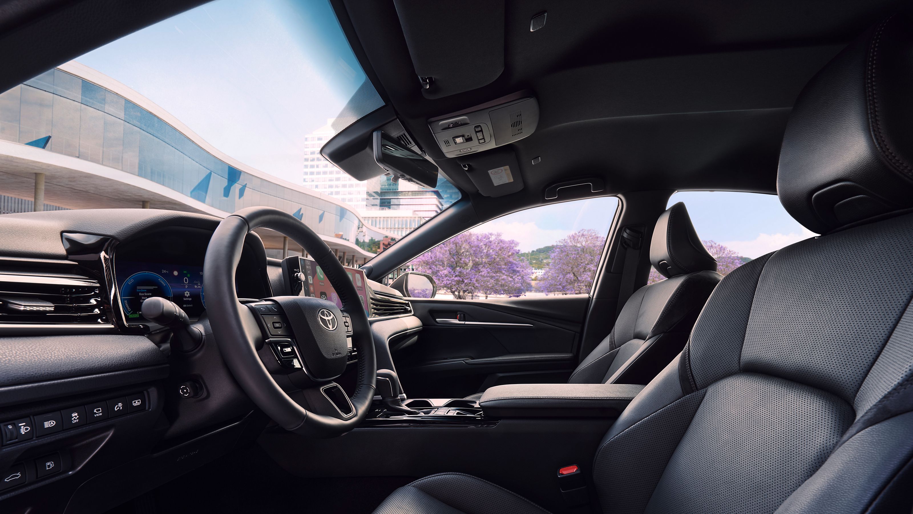 Эргономичное сиденье водителя.