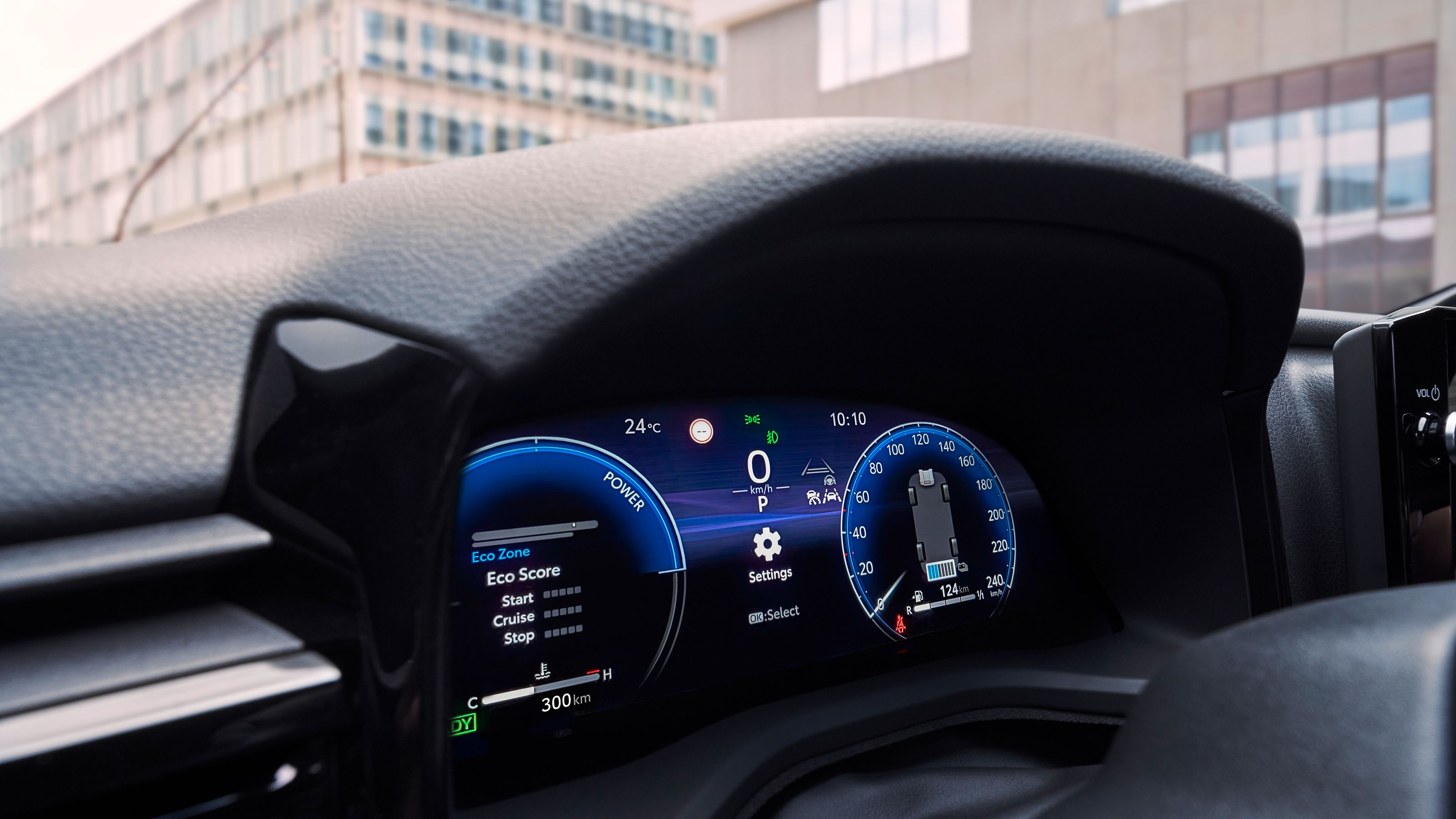 Интуитивно понятная комбинация приборов Toyota Camry.