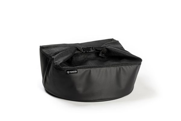 The Toyota HomeCharge cable storage bag