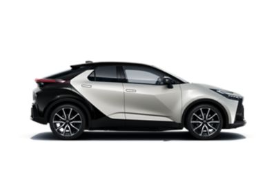 Profil d'un Toyota C-HR hybride