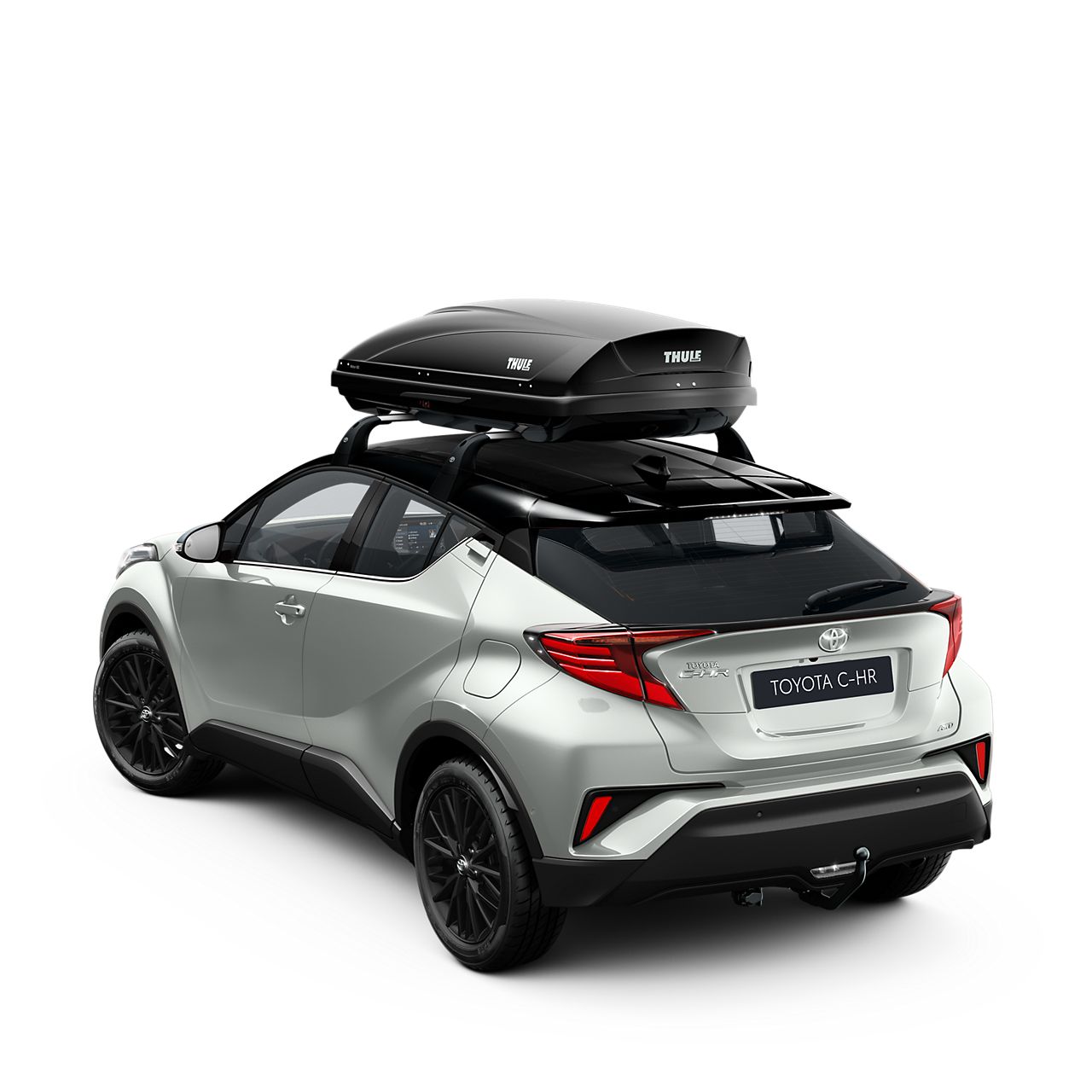 Compatible avec Toyota Auris 2 (E180) 2013-2018 ACE-4 Barres de Toit Railing Porte-Bagages de Voiture Gris Aluminium 2 Barres