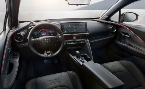 Interieur van de Toyota C-HR