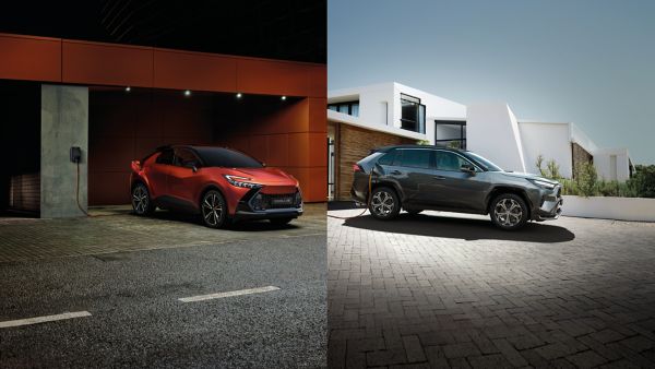 Toyota C-HR Laddhybrid och Toyota RAV4 Laddhybrid