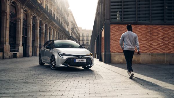 Toyota Corolla Hatchback parked