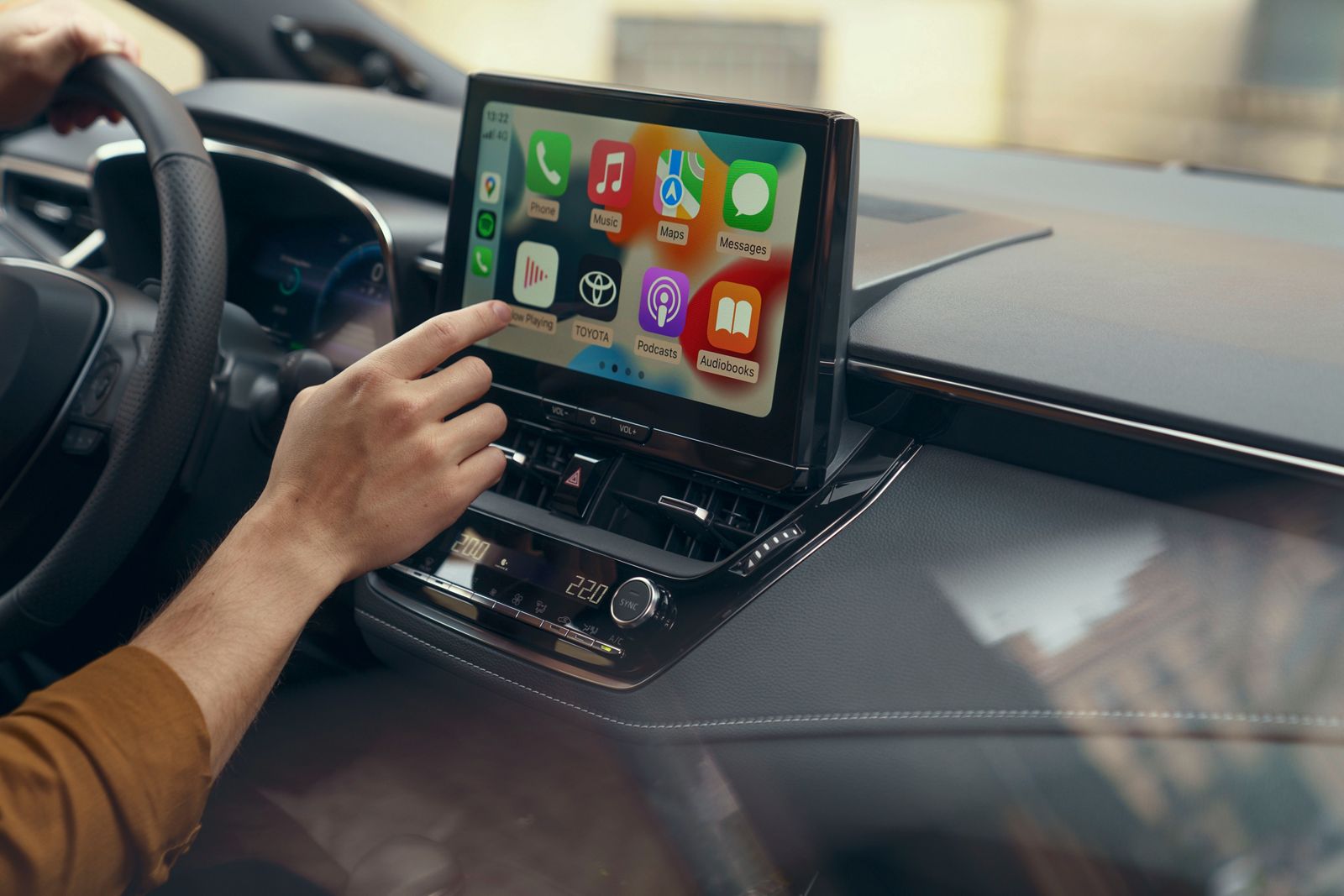 Utilisation d’Apple CarPlay sur l’écran tactile multimédia