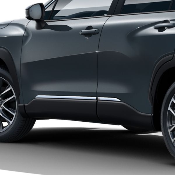 Chromowane listwy boczne